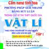 Cẩm Nang Tinh Hoa Phương Pháp Giải Nhanh Bằng Suy Luận Trong Các Kì Thi THPT Quốc Gia Vật Lí Tập 1