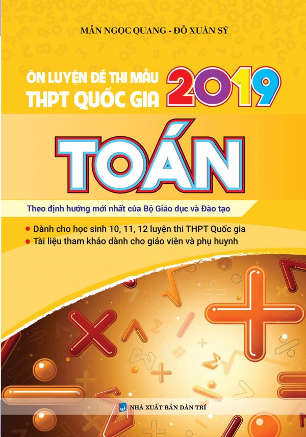 Ôn Luyện Đề Thi Mẫu THPT Quốc Gia 2019 Toán