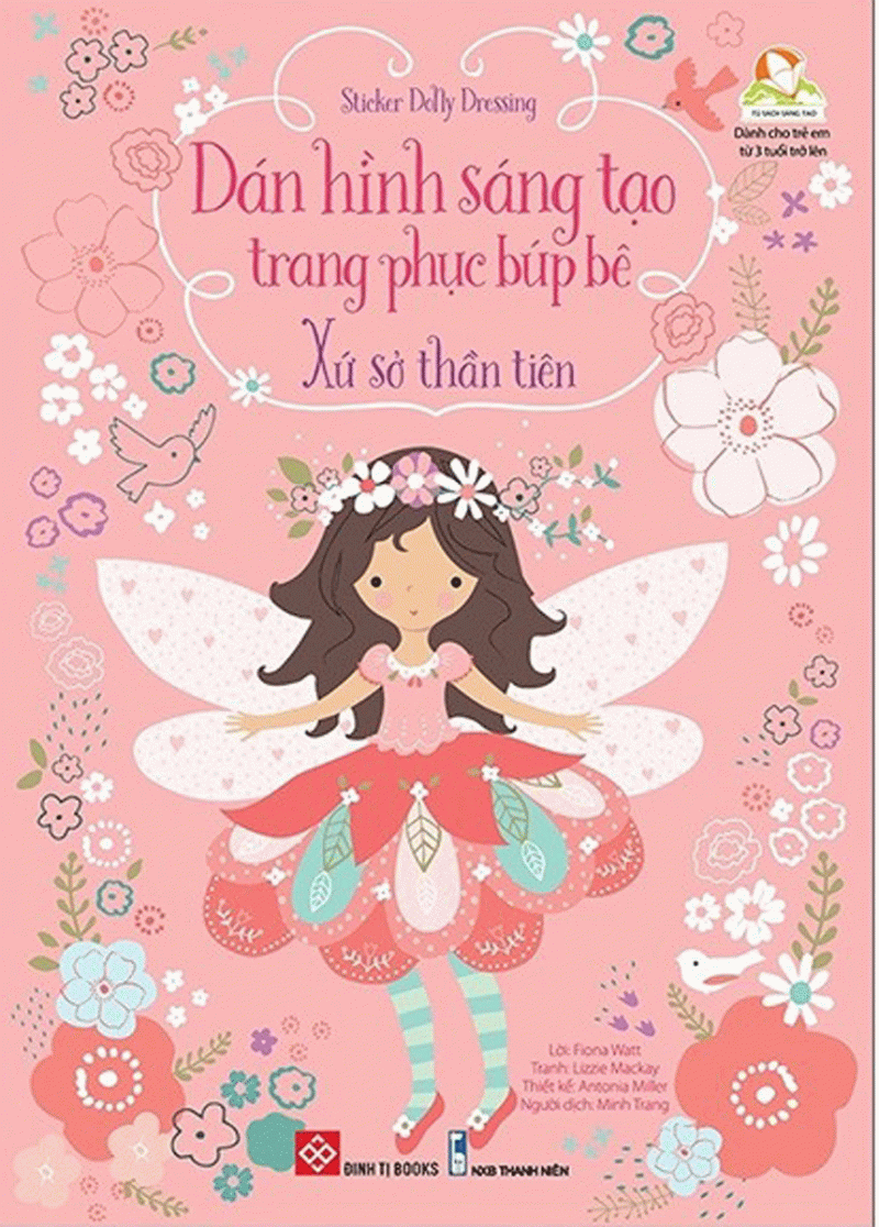 Sticker Dolly Dressing - Dán Hình Sáng Tạo Trang Phục Búp Bê - Xứ Sở Thần Tiên