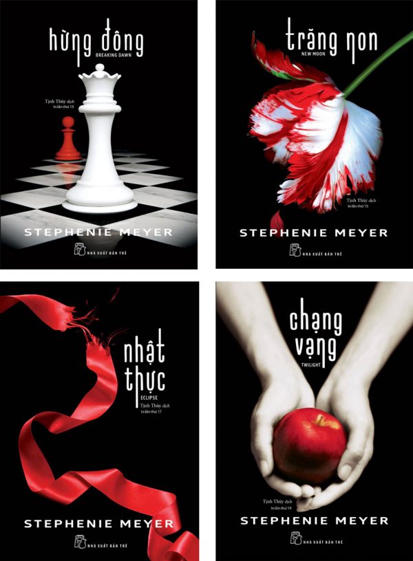 Combo Bộ Sách Nổi Tiếng Của Stephenie Meyer (Bộ 4 Cuốn)