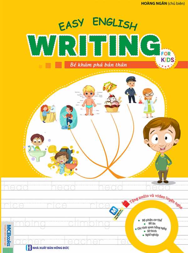 Easy English Writing For Kids - Bé Khám Phá Bản Thân