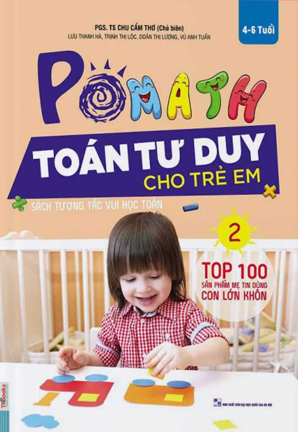 Pomath 2 - Toán Tư Duy Cho Trẻ Em Từ 4-6 Tuổi