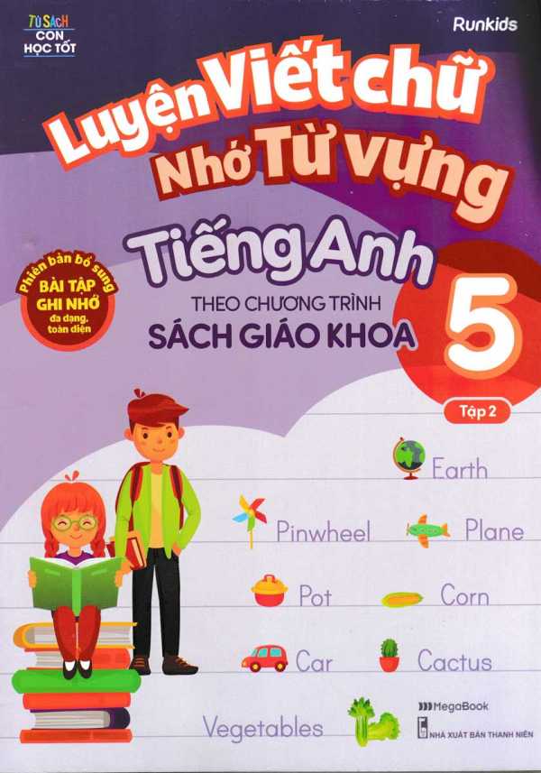 Luyện Viết Chữ Nhớ Từ Vựng Tiếng Anh 5 Tập 2