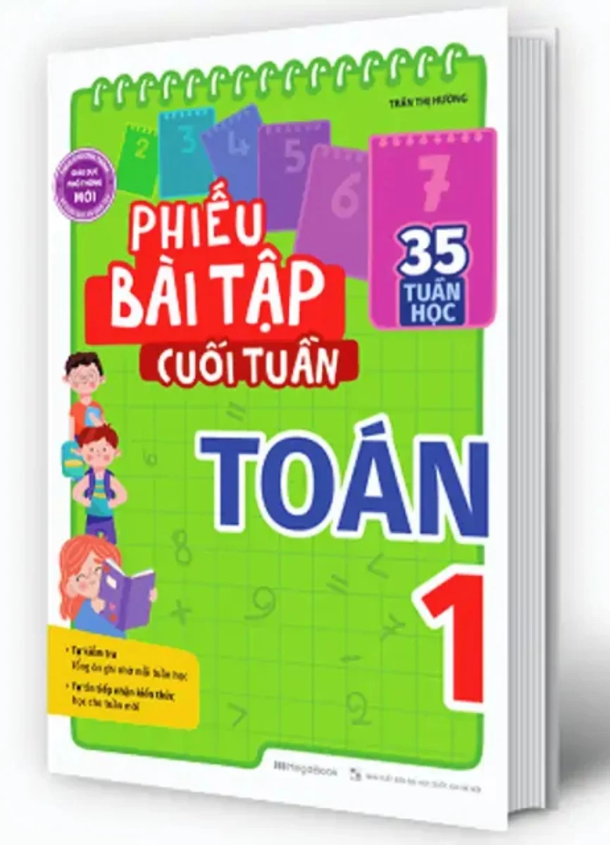 Phiếu Bài Tập Cuối Tuần Toán 1 (Biên Soạn Theo Chương Trình GDPT Mới)