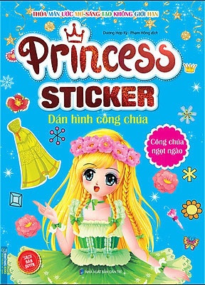Princess Sticker - Dán Hình Công Chúa - Công Chúa Ngọt Ngào