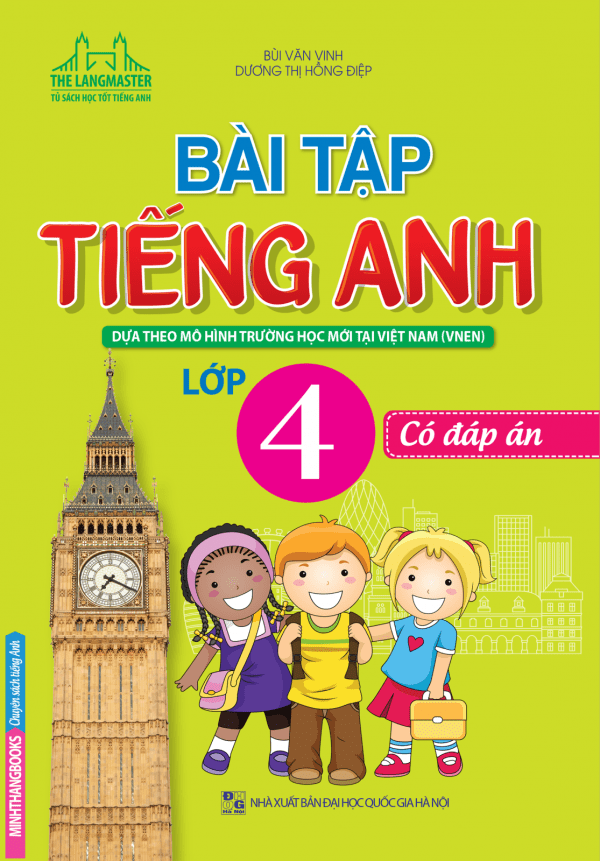 The Langmaster - Bài Tập Tiếng Anh Lớp 4 (Có Đáp Án)