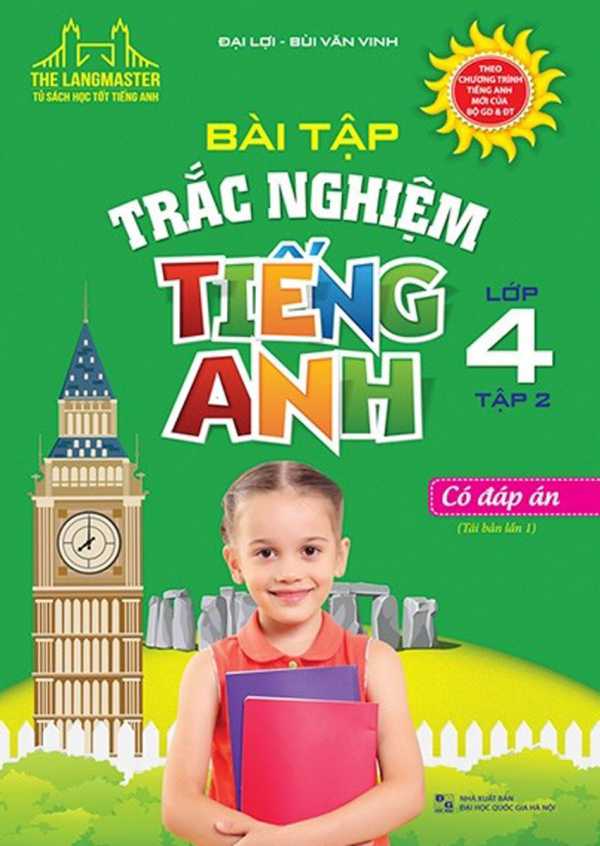 The Langmaster - Bài Tập Trắc Nghiệm Tiếng Anh Lớp 4 Tập 2 (Có Đáp Án)