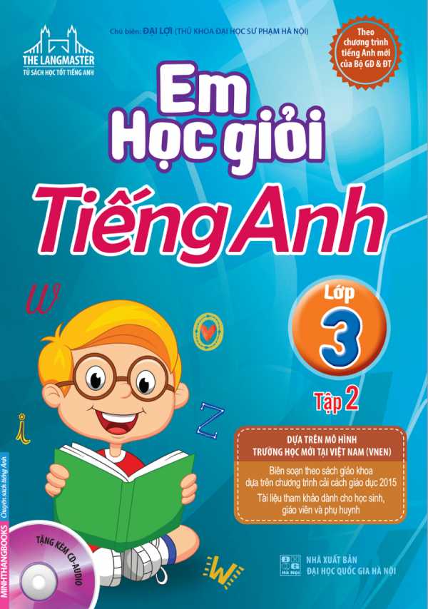 The Langmaster - Em Học Giỏi Tiếng Anh Lớp 3 Tập 2 (Kèm CD)