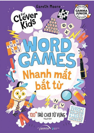 For Clever Kids - Word Games: Nhanh Mắt Bắt Từ - 100+ Trò Chơi Từ Vựng