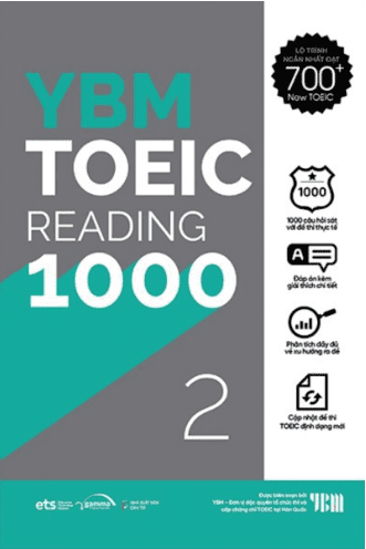 YBM Actual Toeic Tests RC 1000 - Vol 2