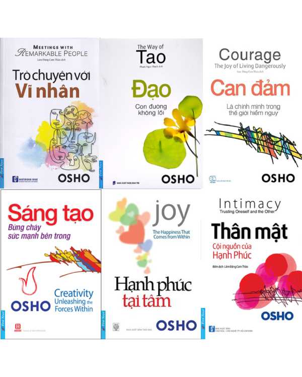 Combo Sách Kinh Điển Của Osho