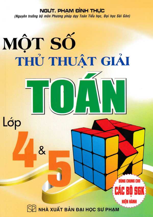 Một Số Thủ Thuật Giải Toán 4 Và 5