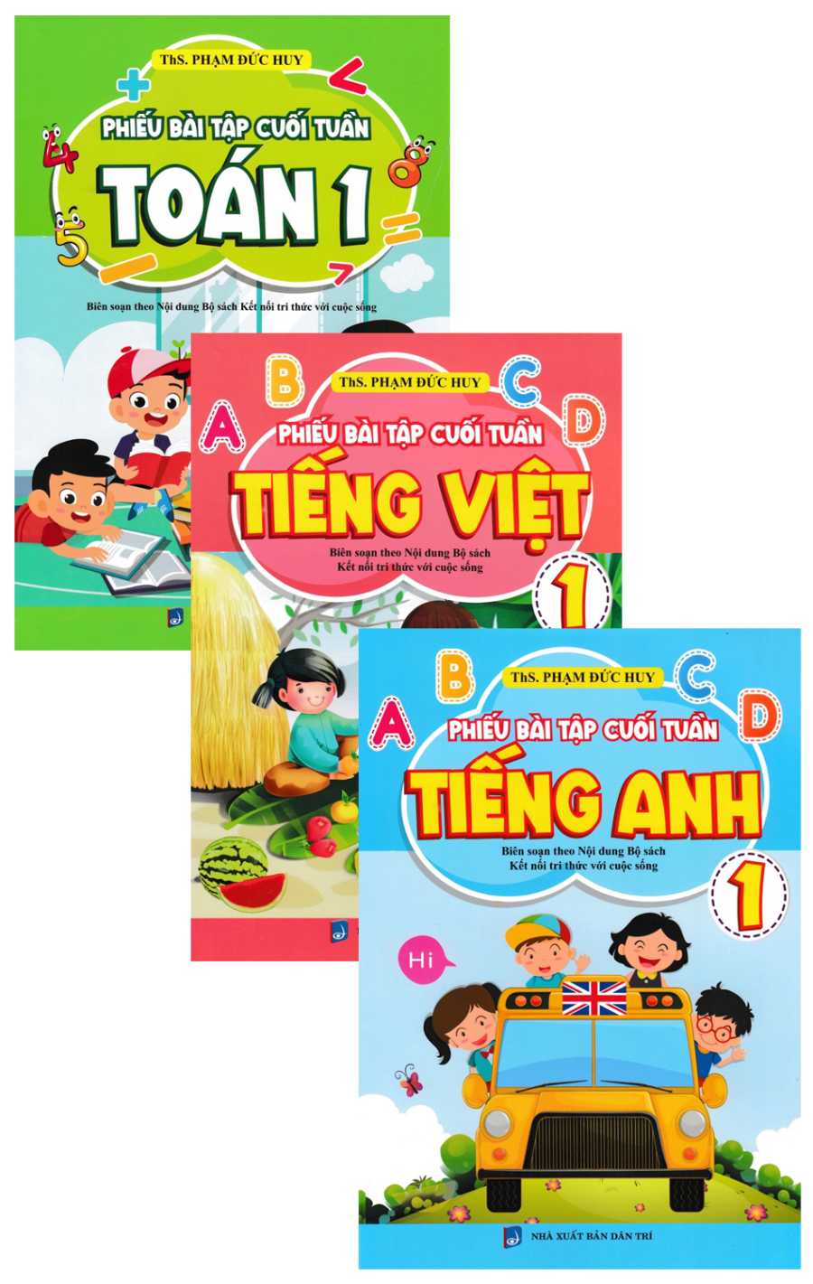 Phiếu Bài Tập Cuối Tuần Toán 1: Toán + Tiếng Việt + Tiếng Anh