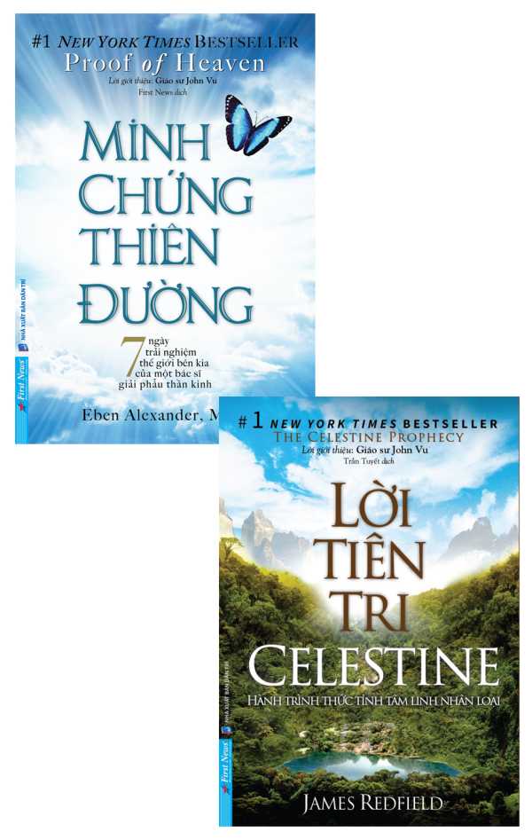 Combo Minh Chứng Thiên Đường + Lời Tiên Tri Celestine - The Celestine Prophecy(Bộ 2 Cuốn)