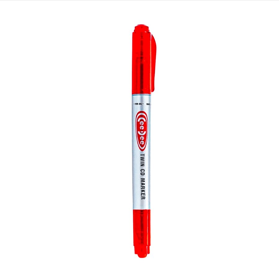 Bút lông dầu Thiên Long PM-04 - Màu Đỏ