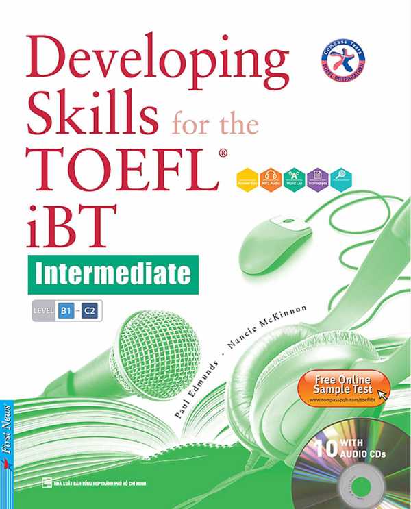 Developing Skills For The TOEFL IBT Intermediate (Có 10 mã QR quét file nghe))