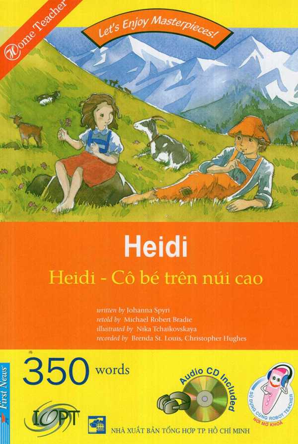 Happy Reader - Heidi Cô Bé Trên Núi Cao (Kèm 01 CD)