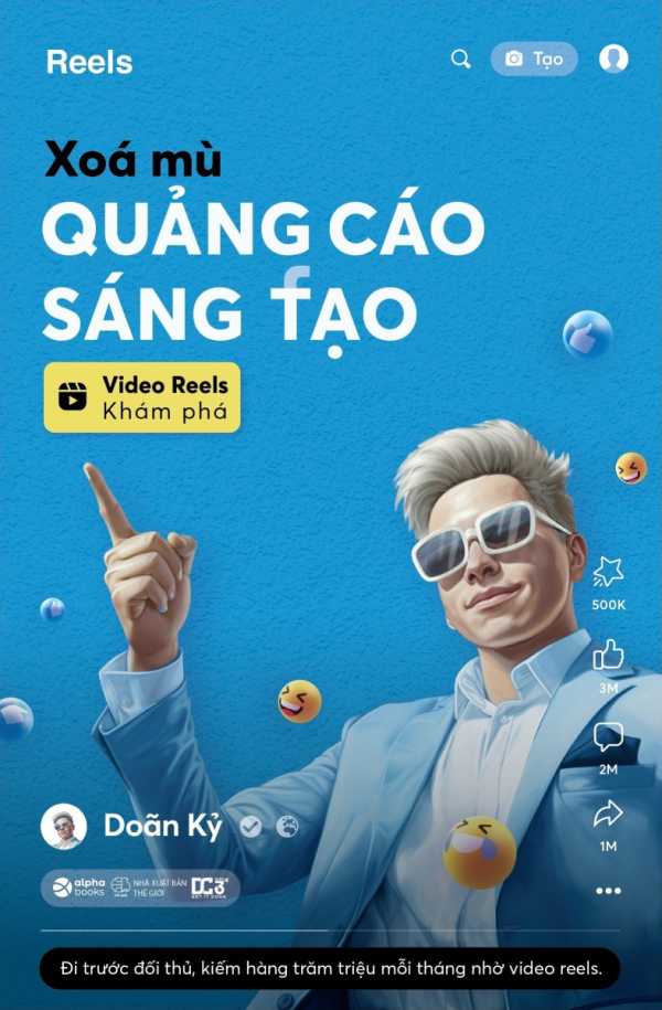 Xóa Mù Quảng Cáo Sáng Tạo - Video Reels Khám Phá