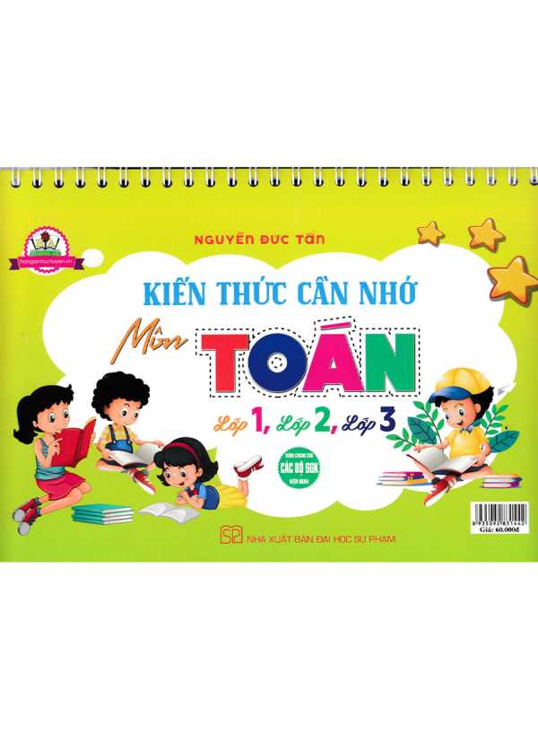 Bộ Lịch Kiến Thức Cần Nhớ Môn Toán Lớp 1, Lớp 2, Lớp 3