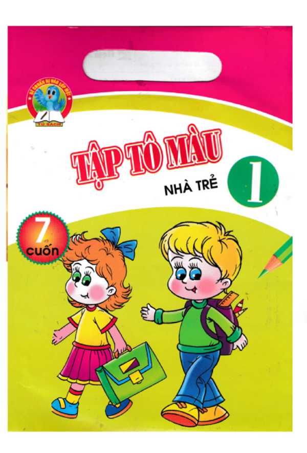 Bộ Túi Tập Tô Màu Nhà Trẻ Tập 1 (7 Cuốn)