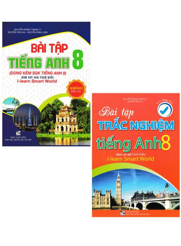 Combo Bài Tập Trắc Nghiệm Tiếng Anh 8 + Bài Tập Tiếng Anh 8