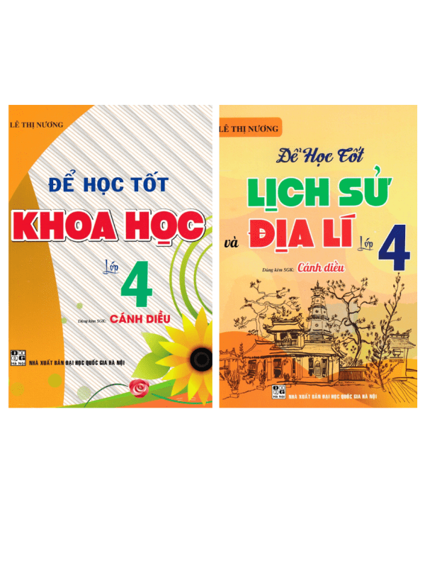 3Combo Để Học Tốt Khoa Học + Lịch Sử Và Địa Lí Lớp 4 (Dùng Kèm SGK Cánh Diều)