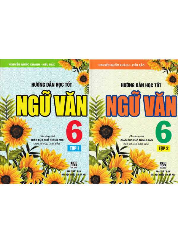 Combo Hướng Dẫn Học Tốt Ngữ Văn 6 - Tập 1+2 (Bám Sát SGK Cánh Diều)