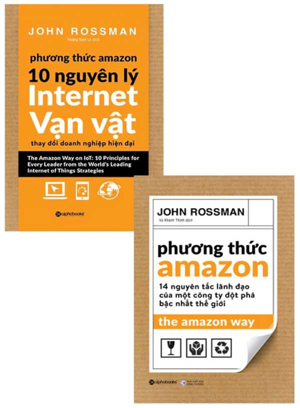 Combo Phương Thức Amazon + Phương Thức Amazon – 10 Nguyên Lý Internet Vạn Vật (Bộ 2 Cuốn)