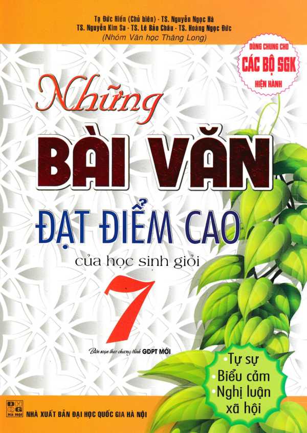 Những Bài Văn Đạt Điểm Cao Của Học Sinh Giỏi 7