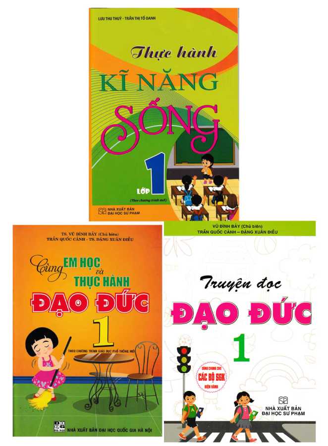 Combo Cùng Em Học Và Thực Hành Đạo Đức - Truyện Đọc Đạo Đức - Thực Hành Kĩ Năng Sống Lớp 1 (Theo Chương Trình Giáo Dục Phổ Thông Mới)