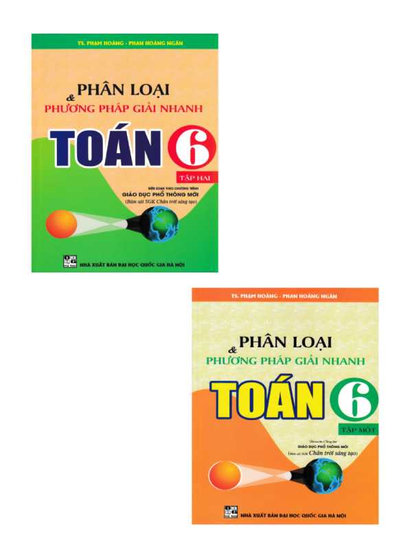 Combo Sách Phân Loại Và Phương Pháp Giải Nhanh Toán 6 (Bám Sát SGK Chân Trời Sáng Tạo) (Bộ 2 Cuốn)