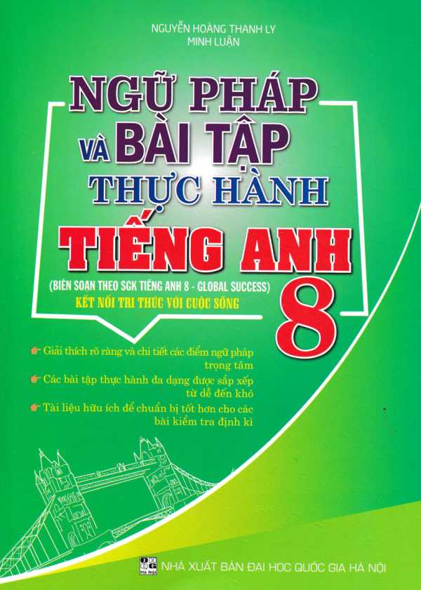 Ngữ Pháp Và Bài Tập Thực Hành Tiếng Anh 8 (Biên Soạn Theo Global Success - SGK Kết Nối)