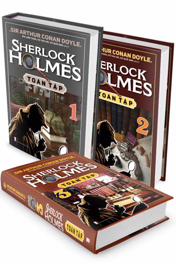 Sherlock Holmes Toàn Tập - Trọn Bộ 3 Tập (Bìa Cứng)