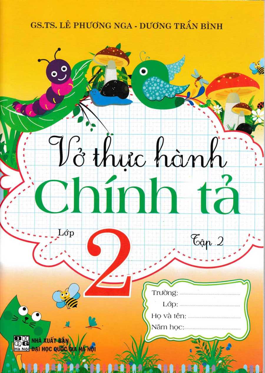 Vở Thực Hành Chính Tả Lớp 2 - Tập 2