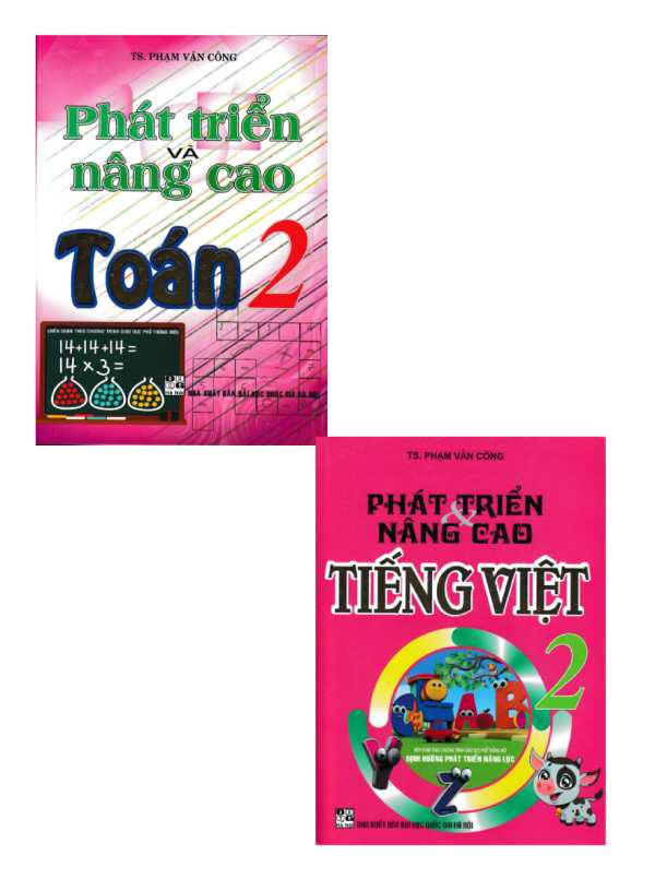 Combo Phát Triển Và Nâng Cao Toán - Tiếng Việt 2 (Theo Chương Trình Giáo Dục Phổ Thông Mới) (Bộ 2 Cuốn)