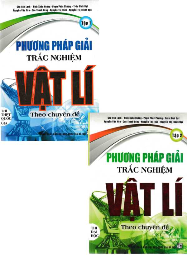 Combo Phương Pháp Giải Trắc Nghiệm Vật Lí Theo Chuyên Đề (Bộ 2 Cuốn)