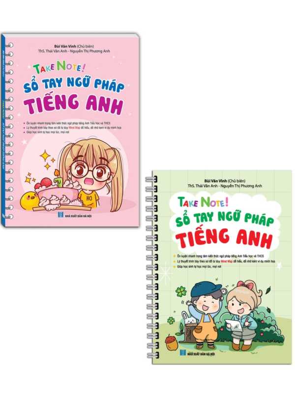 Combo Take Note! Sổ Tay Ngữ Pháp Tiếng Anh (Bộ 2 Cuốn)