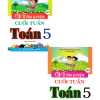 Combo Vở Ôn Luyện Cuối Tuần Toán Lớp 5 Tập 1+2 (Bộ 2 Cuốn)