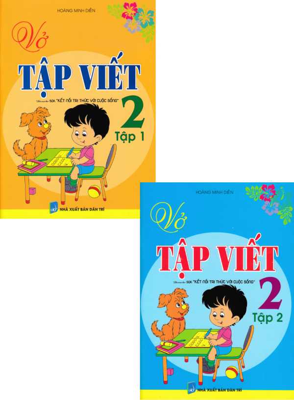 Combo Vở Tập Viết Lớp 2 (Biên Soạn Theo Chương Trình SGK Kết Nối Tri Thức Với Cuộc Sống) (Bộ 2 Cuốn)