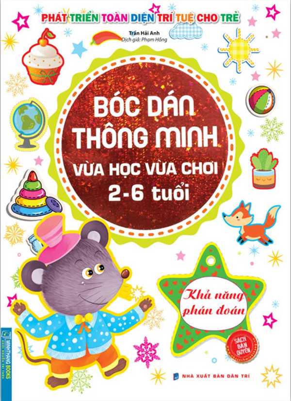 Bóc Dán Thông Minh Vừa Học Vừa Chơi 2-6 Tuổi - Khả Năng Phán Đoán