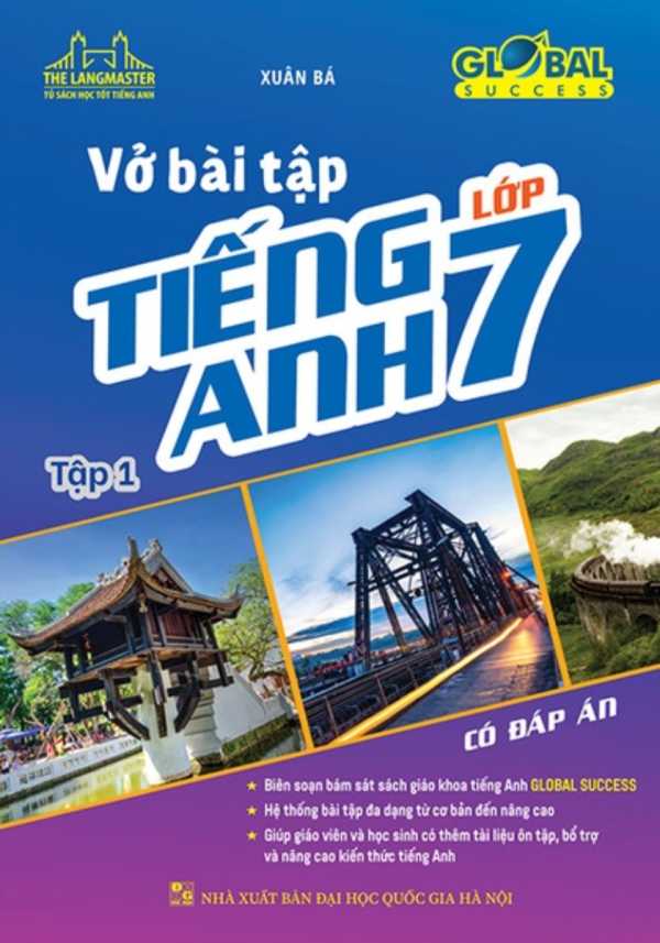 Global Success - Vở Bài Tập Tiếng Anh Lớp 7 - Tập 1 (Có Đáp Án)