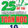 Tuyển Tập 25 Năm Đề Thi Olympic 30 Tháng 4 Toán Học 10