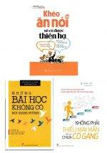 Combo Khéo Ăn Nói Sẽ Có Được Thiên Hạ + Những Bài Học Không Có Nơi Giảng Đường + Không Phải Thiếu May Mắn Chỉ Là Chưa Cố Gắng (Bộ 3 Cuốn)