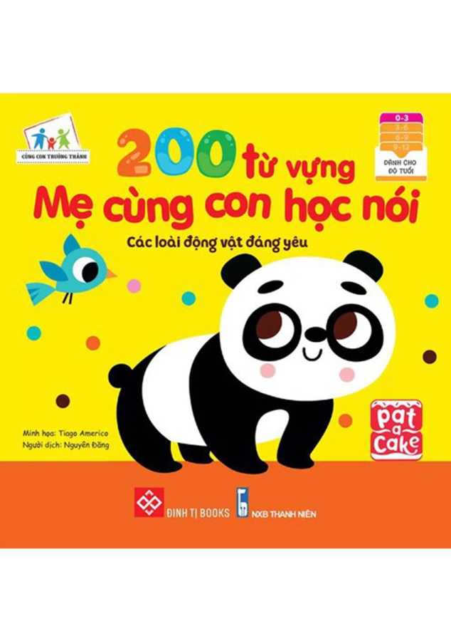 200 Từ Vựng Mẹ Cùng Con Học Nói - Các Loài Động Vật Đáng Yêu