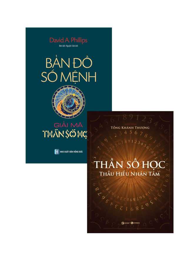 Combo Bản Đồ Số Mệnh - Giải Mã Thần Số Học + Thần Số Học - Thấu Hiểu Nhân Tâm (Bộ 2 Cuốn)