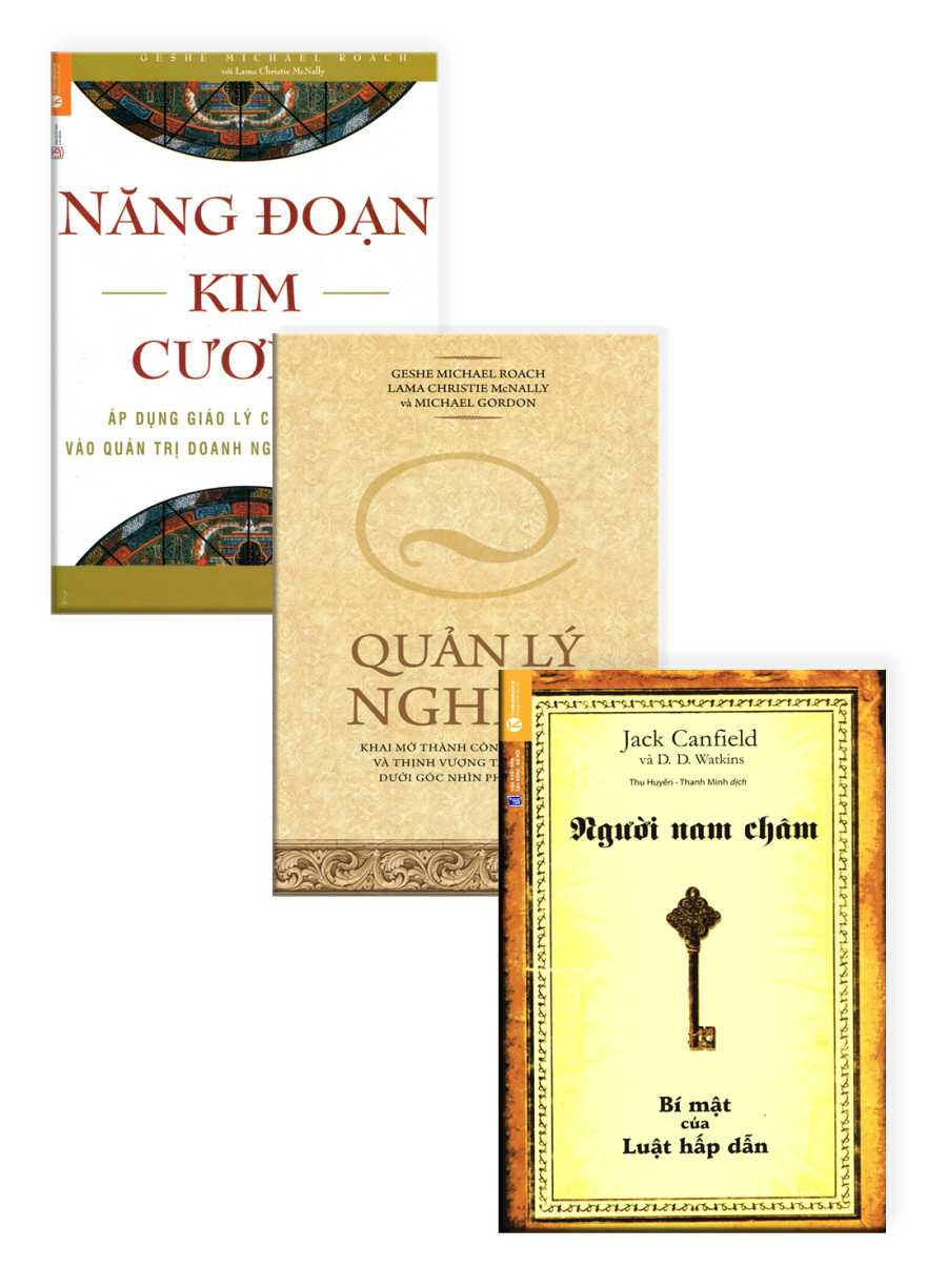 Combo Năng Đoạn Kim Cương + Quản Lý Nghiệp + Người Nam Châm - Bí Mật Của Luật Hấp Dẫn