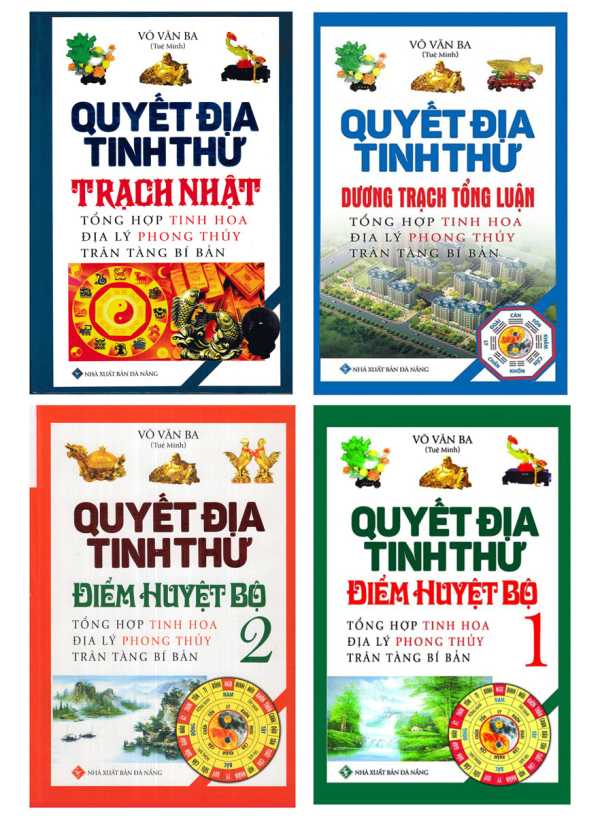 Combo Quyết Địa Tinh Thư - Bộ Số 1 (Bộ 4 Cuốn)