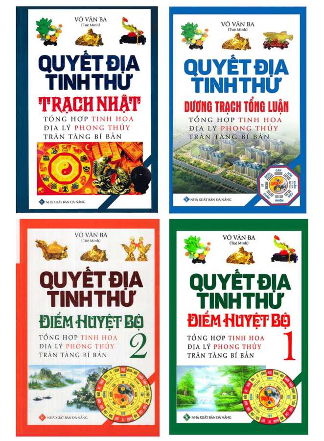 Combo Quyết Địa Tinh Thư - Bộ Số 1 (Bộ 4 Cuốn)