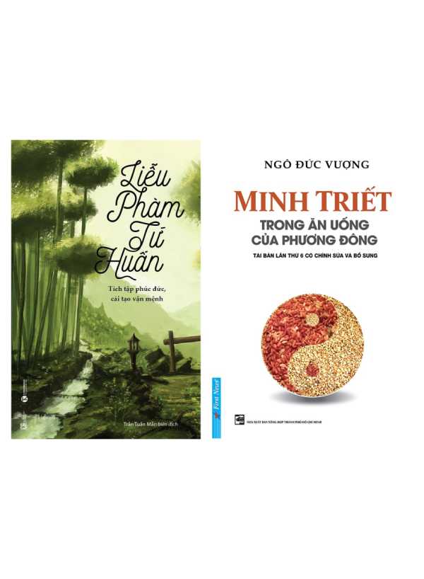 Combo Liễu Phàm Tứ Huấn + Minh Triết Trong Ăn Uống Của Phương Đông (Bộ 2 Cuốn)