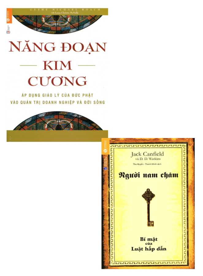 Combo Năng Đoạn Kim Cương + Người Nam Châm - Bí Mật Của Luật Hấp Dẫn (Bộ 2 Cuốn)